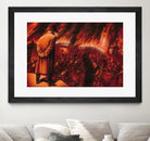 Ira Imperatoris by Alain Cardinal on GIANT ART - red figurative napoleon