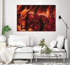 Ira Imperatoris by Alain Cardinal on GIANT ART - red figurative napoleon