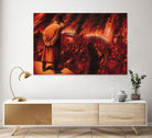 Ira Imperatoris by Alain Cardinal on GIANT ART - red figurative napoleon