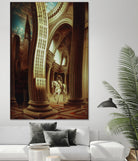 La rôdeur du Pantheon by Alain Cardinal on GIANT ART - beige whimsical napoleon