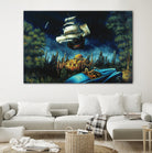 L'illusion du Mirage by Alain Cardinal on GIANT ART - beige figurative palace