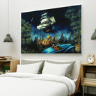 L'illusion du Mirage by Alain Cardinal on GIANT ART - beige figurative palace