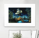 L'illusion du Mirage by Alain Cardinal on GIANT ART - beige figurative palace