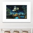 L'illusion du Mirage by Alain Cardinal on GIANT ART - beige figurative palace