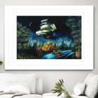 L'illusion du Mirage by Alain Cardinal on GIANT ART - beige figurative palace