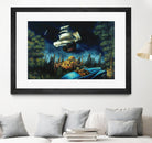 L'illusion du Mirage by Alain Cardinal on GIANT ART - beige figurative palace