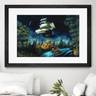 L'illusion du Mirage by Alain Cardinal on GIANT ART - beige figurative palace