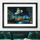 L'illusion du Mirage by Alain Cardinal on GIANT ART - beige figurative palace