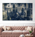 Chat de Cheshire by Alain Cardinal on GIANT ART - black whimsical imaginaire