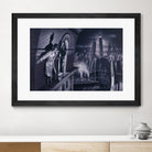 Série noire 3 by Alain Cardinal on GIANT ART - black black & white la nuit