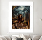 Dr. Orpheus by Alain Cardinal on GIANT ART - rust figurative poutre