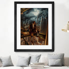 Dr. Orpheus by Alain Cardinal on GIANT ART - rust figurative poutre