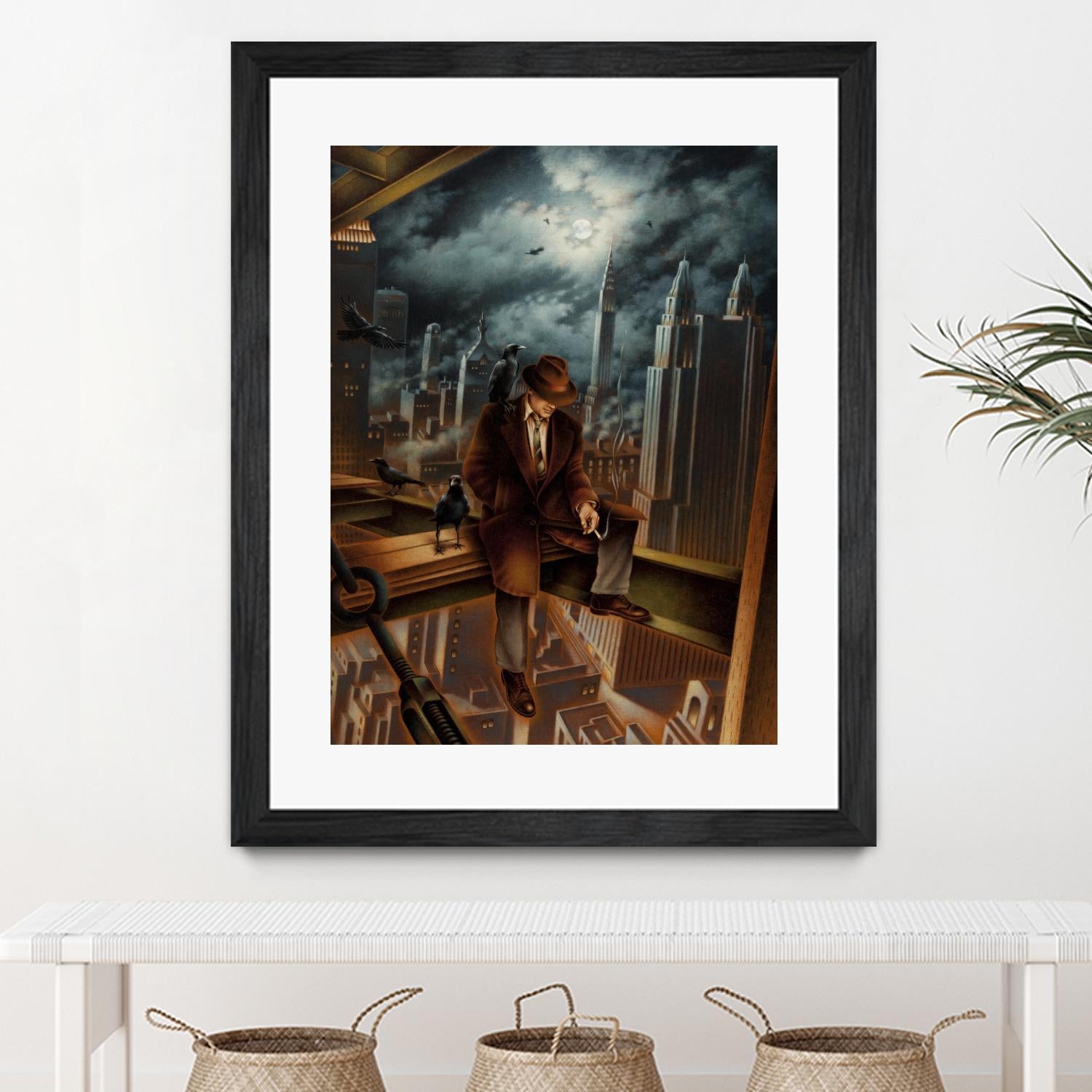 Dr. Orpheus by Alain Cardinal on GIANT ART - rust figurative poutre