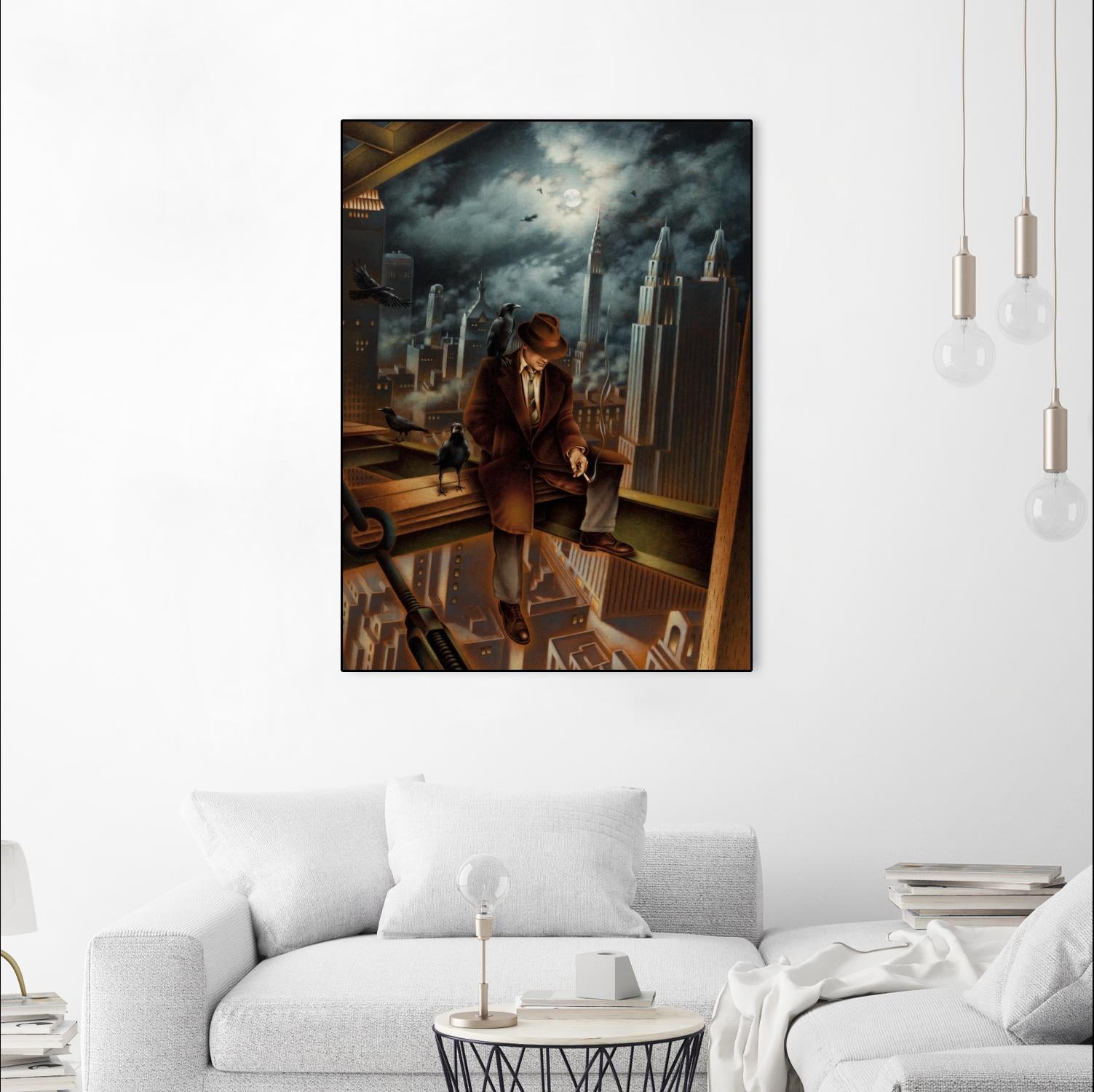 Dr. Orpheus by Alain Cardinal on GIANT ART - rust figurative poutre