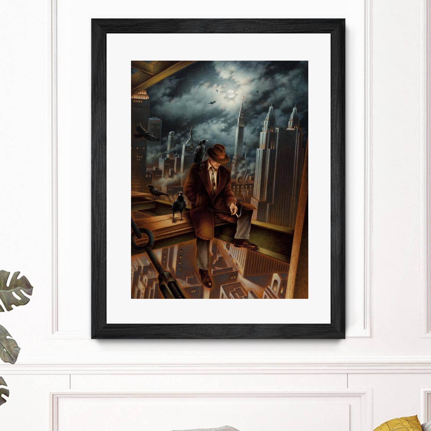 Dr. Orpheus by Alain Cardinal on GIANT ART - rust figurative poutre