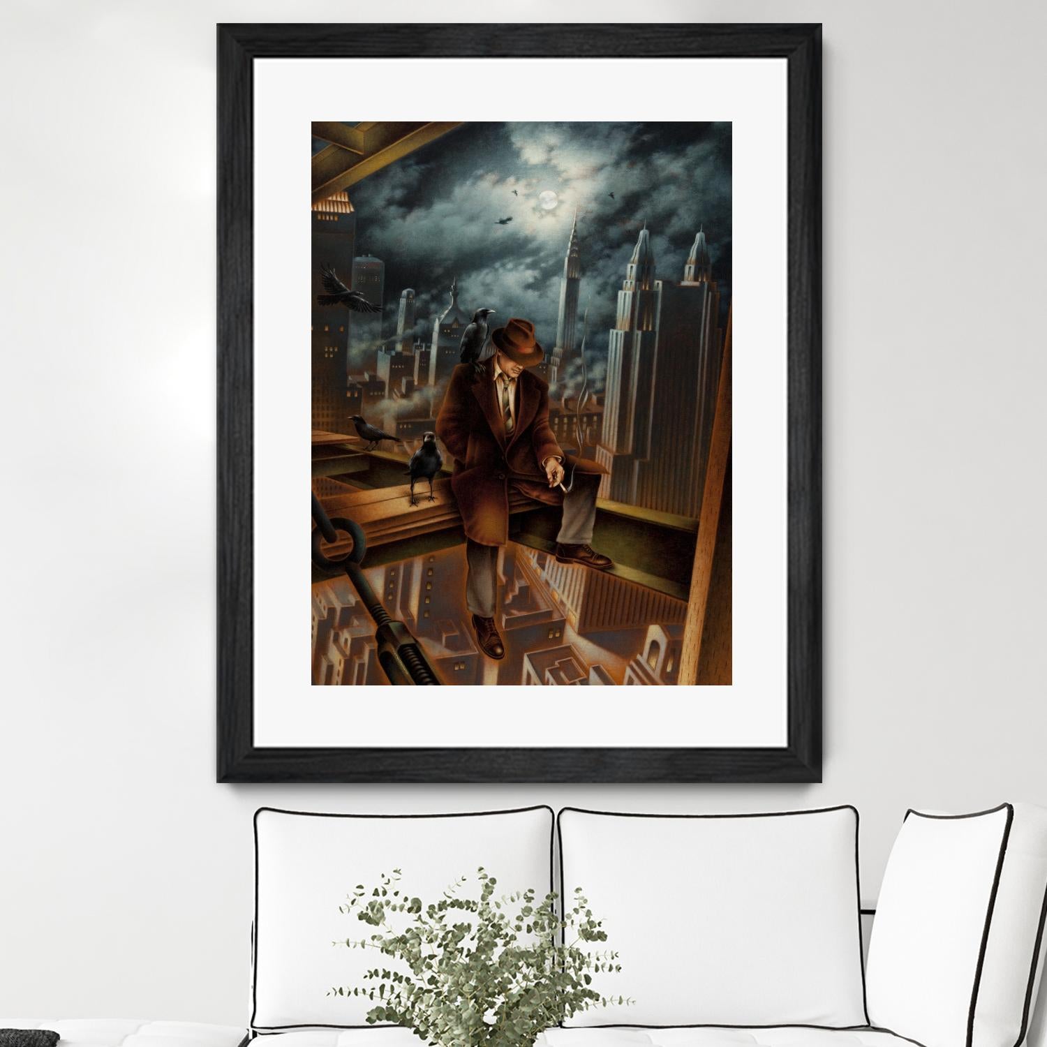 Dr. Orpheus by Alain Cardinal on GIANT ART - rust figurative poutre