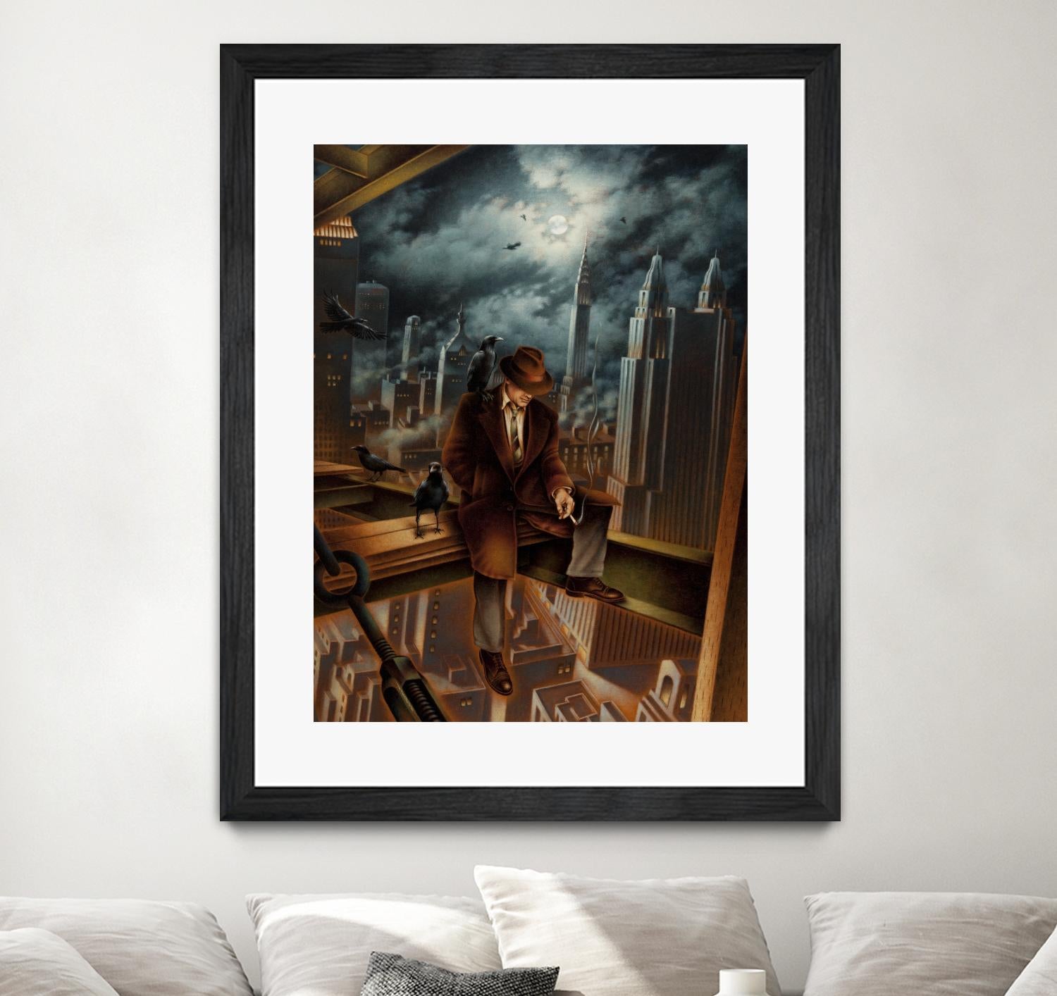 Dr. Orpheus by Alain Cardinal on GIANT ART - rust figurative poutre