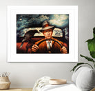 Dr. Alfred & Mr. James by Alain Cardinal on GIANT ART - beige figurative artistes du québec