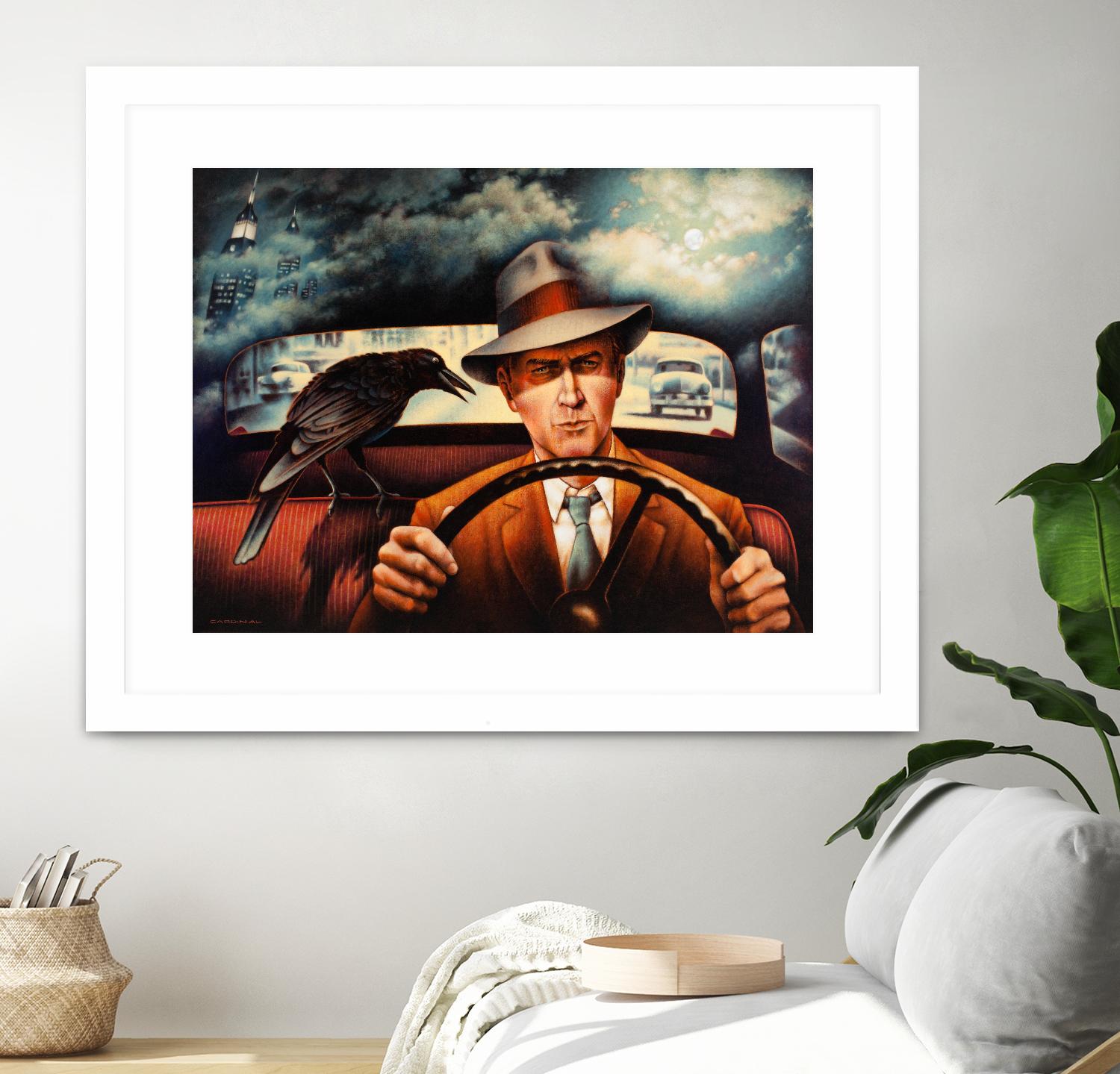 Dr. Alfred & Mr. James by Alain Cardinal on GIANT ART - beige figurative artistes du québec