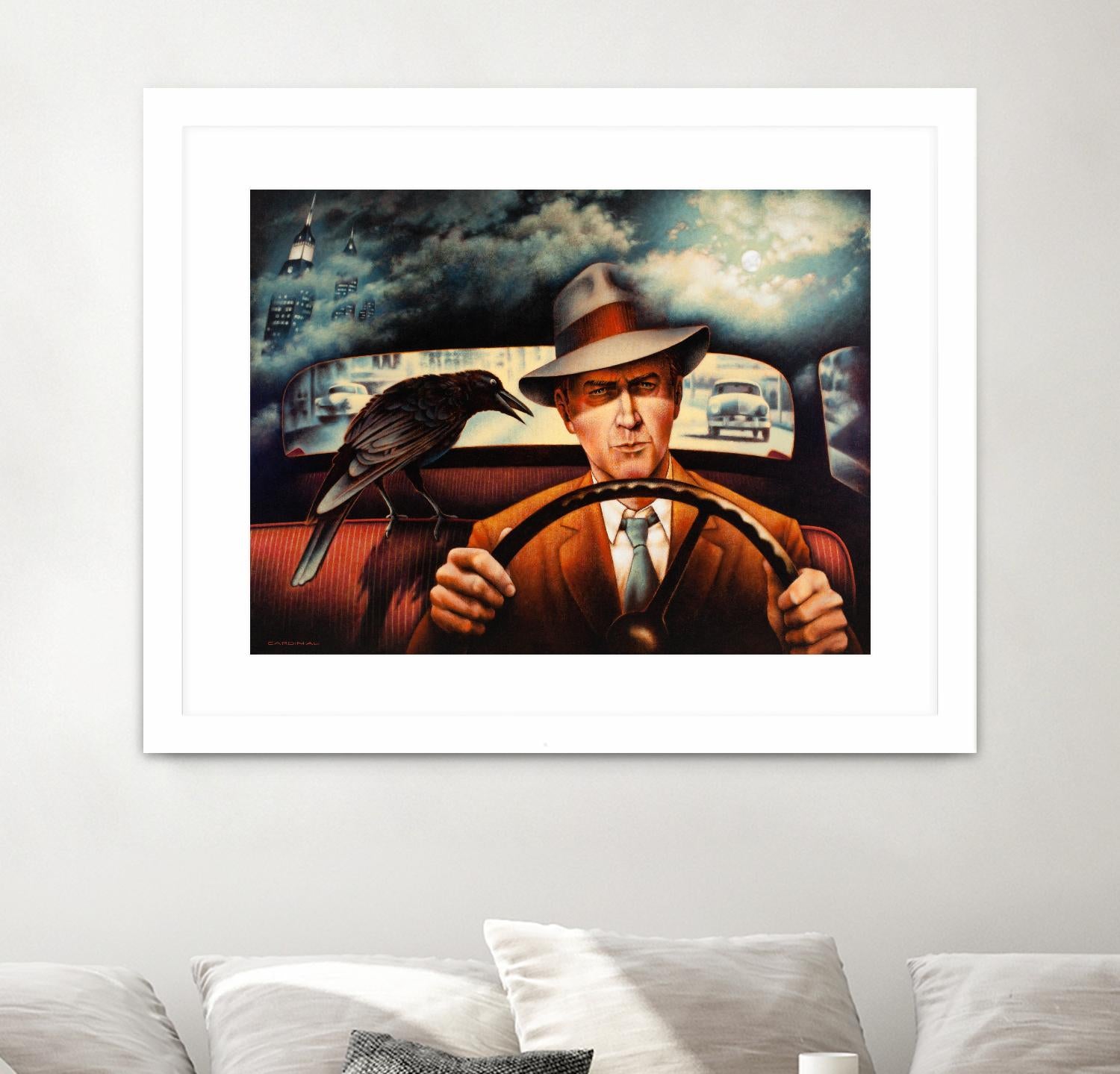 Dr. Alfred & Mr. James by Alain Cardinal on GIANT ART - beige figurative artistes du québec