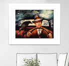 Dr. Alfred & Mr. James by Alain Cardinal on GIANT ART - beige figurative artistes du québec