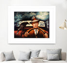 Dr. Alfred & Mr. James by Alain Cardinal on GIANT ART - beige figurative artistes du québec