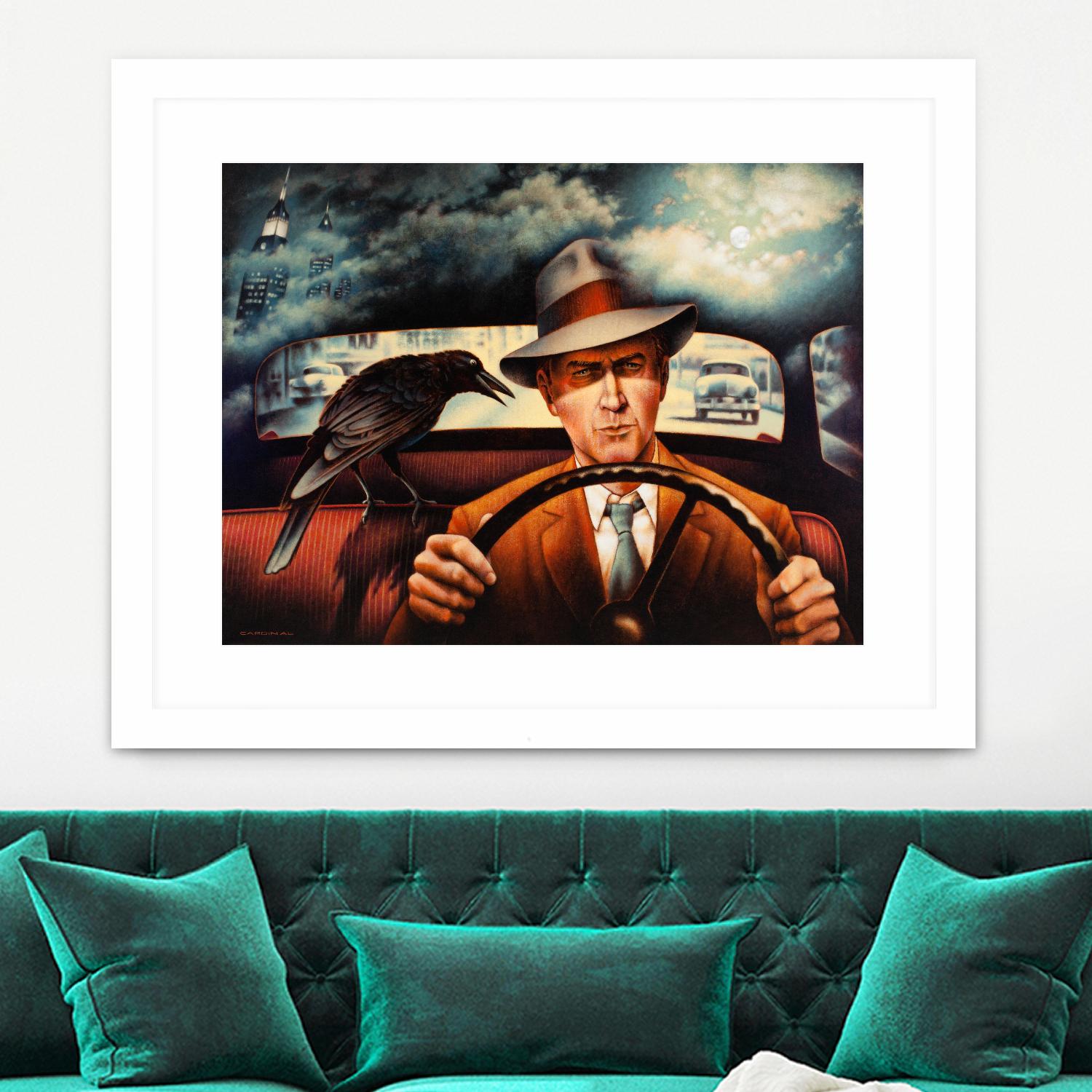 Dr. Alfred & Mr. James by Alain Cardinal on GIANT ART - beige figurative artistes du québec