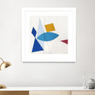 Happy by Diane Lambin on GIANT ART - white shapes triangles