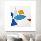 Happy by Diane Lambin on GIANT ART - white shapes triangles