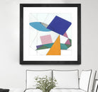 Serpentin by Diane Lambin on GIANT ART - white shapes triangles