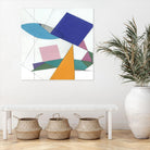 Serpentin by Diane Lambin on GIANT ART - white shapes triangles