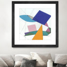 Serpentin by Diane Lambin on GIANT ART - white shapes triangles