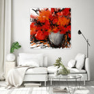 Tangerino by Doris Savard on GIANT ART - orange digital quebec artists