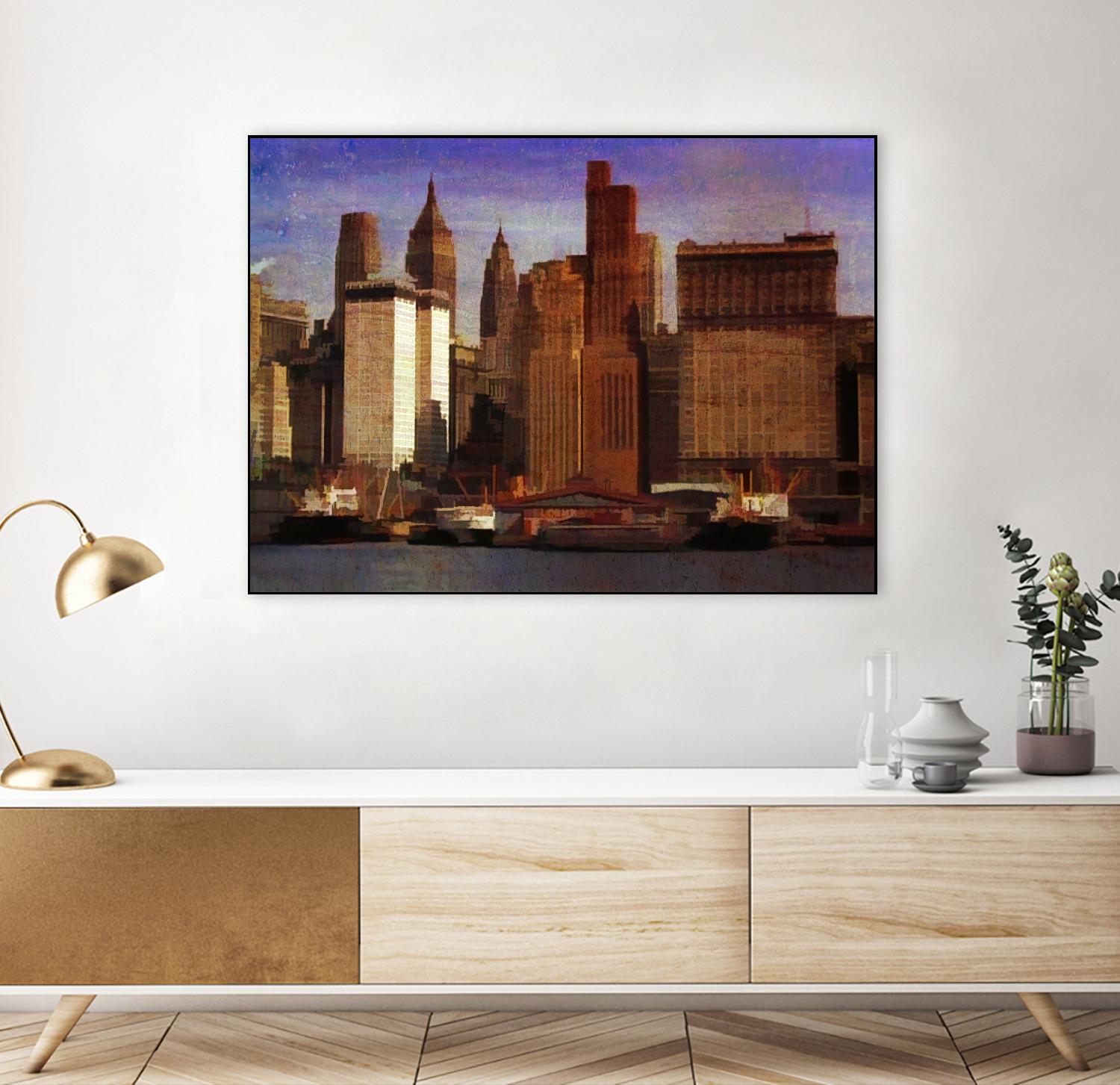 New York 1949 - 10 by Jean-François Dupuis on GIANT ART - beige architecture 1950