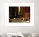 New York 1949 - 2 by Jean-François Dupuis on GIANT ART - beige city scene ouvriers