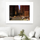 New York 1949 - 2 by Jean-François Dupuis on GIANT ART - beige city scene ouvriers