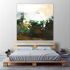 Green Abstract by Meejlau on GIANT ART - green abstract