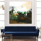 Green Abstract by Meejlau on GIANT ART - green abstract