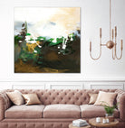 Green Abstract by Meejlau on GIANT ART - green abstract