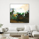 Green Abstract by Meejlau on GIANT ART - green abstract