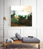 Green Abstract by Meejlau on GIANT ART - green abstract