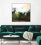 Green Abstract by Meejlau on GIANT ART - green abstract