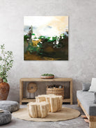 Green Abstract by Meejlau on GIANT ART - green abstract