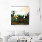 Green Abstract by Meejlau on GIANT ART - green abstract