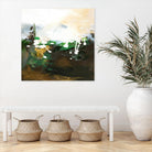 Green Abstract by Meejlau on GIANT ART - green abstract