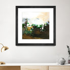 Green Abstract by Meejlau on GIANT ART - green abstract