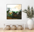 Green Abstract by Meejlau on GIANT ART - green abstract