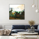 Green Abstract by Meejlau on GIANT ART - green abstract