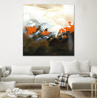 Orange Abstract by Meejlau on GIANT ART - orange abstract