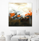 Orange Abstract by Meejlau on GIANT ART - orange abstract